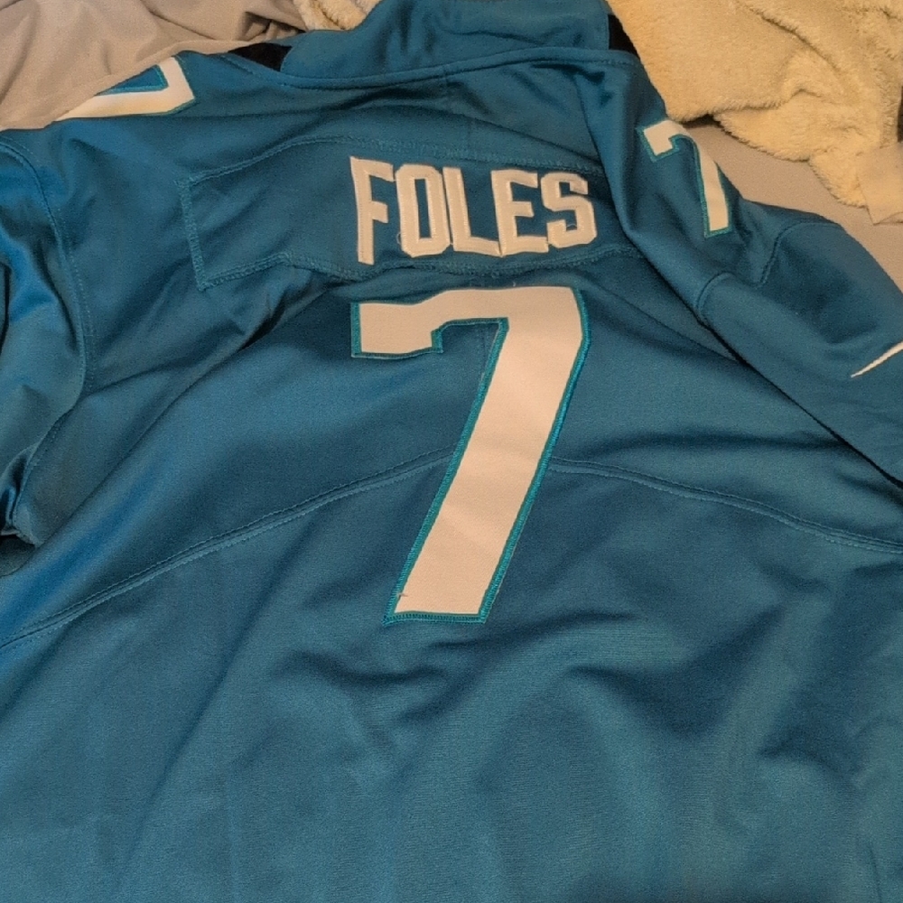 NFL Teal Jersey with White Accents